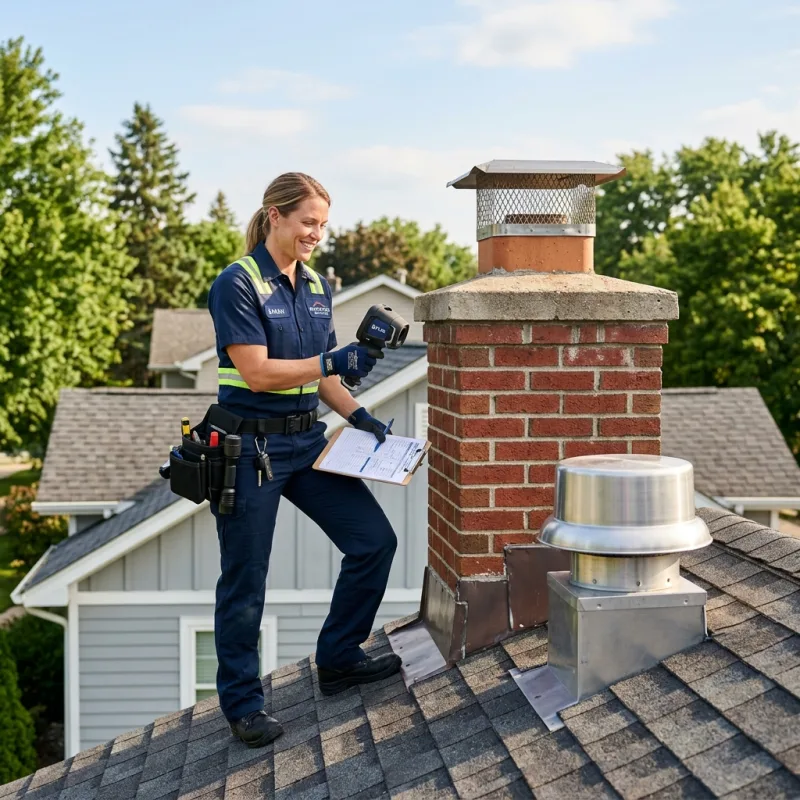 Technician removing a deceased bird from an indoor space in Panton Hill